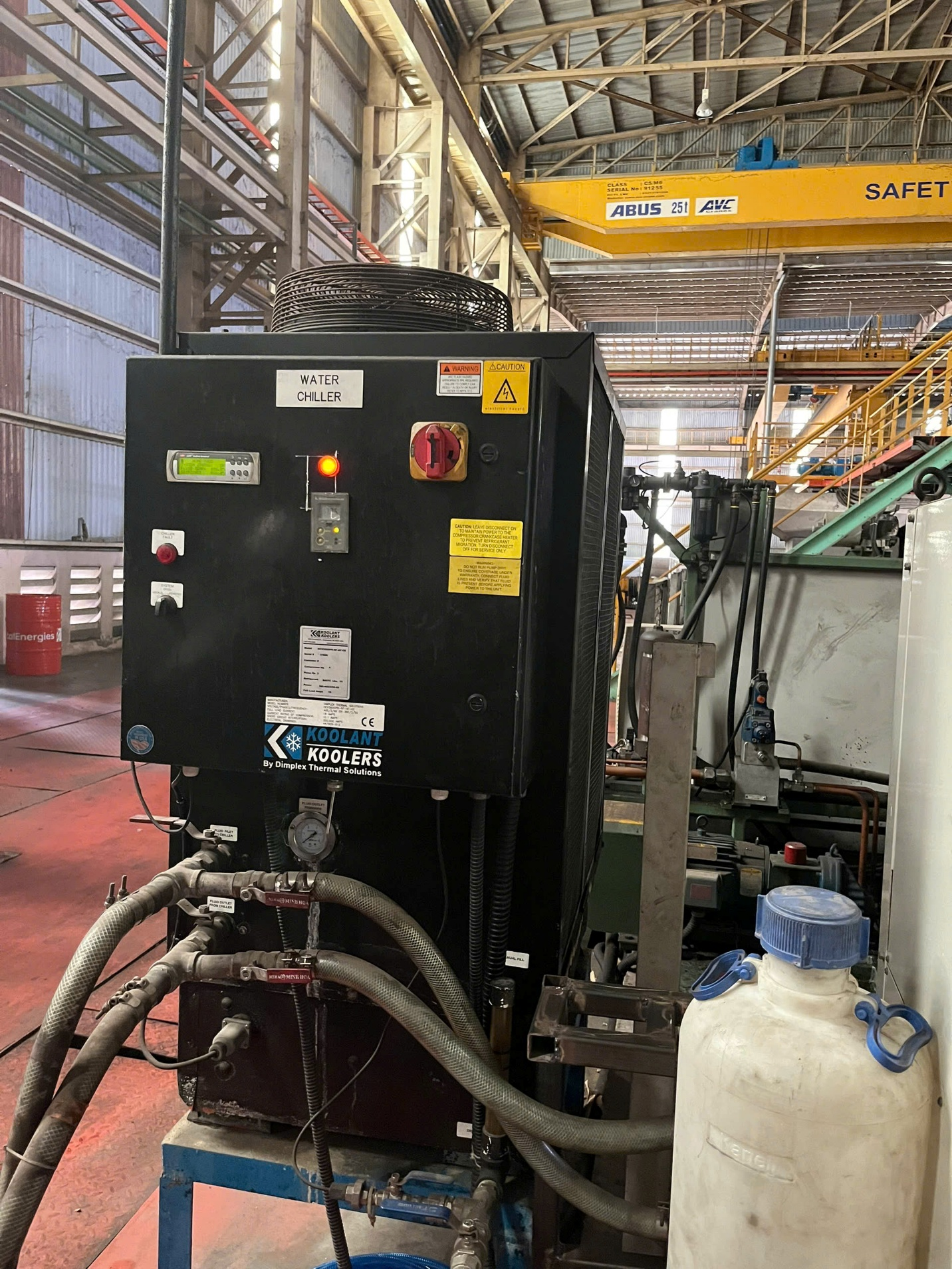 Sửa chữa Chiller tại khu công nghiệp Nhơn Trạch Đồng Nai 1