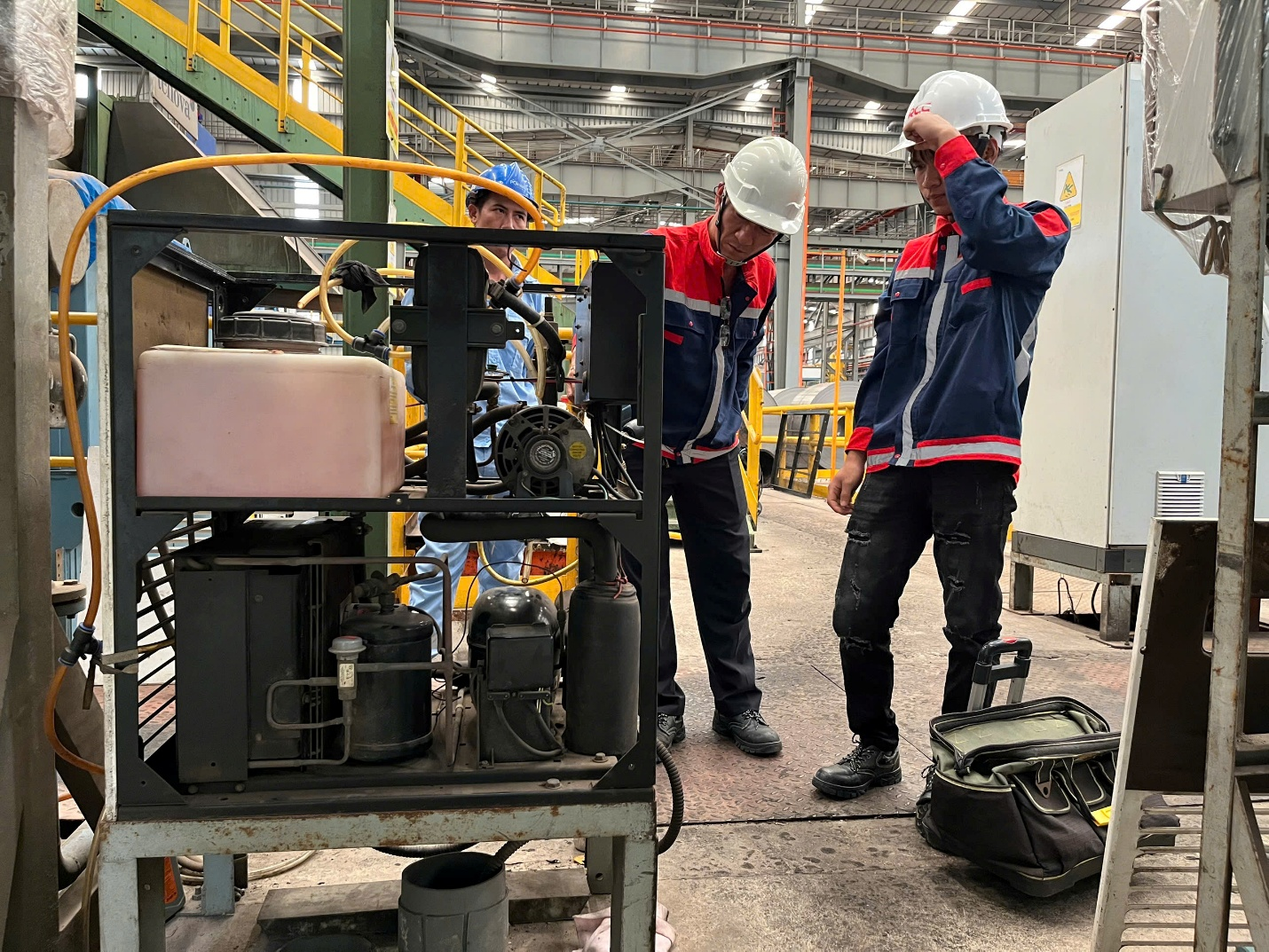 Sửa chữa Chiller tại khu công nghiệp Nhơn Trạch Đồng Nai