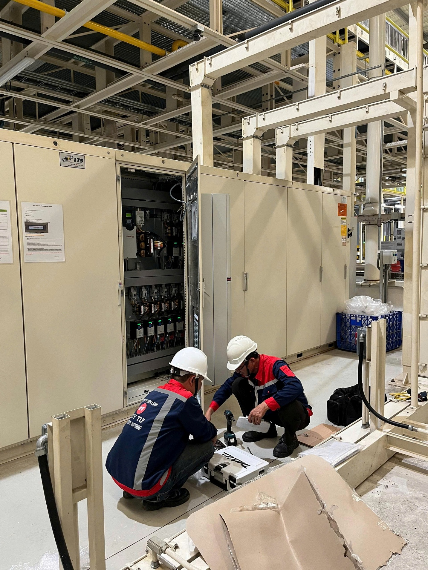 Sửa chữa máy lạnh Rittal tại khu công nghiệp Phú Mỹ