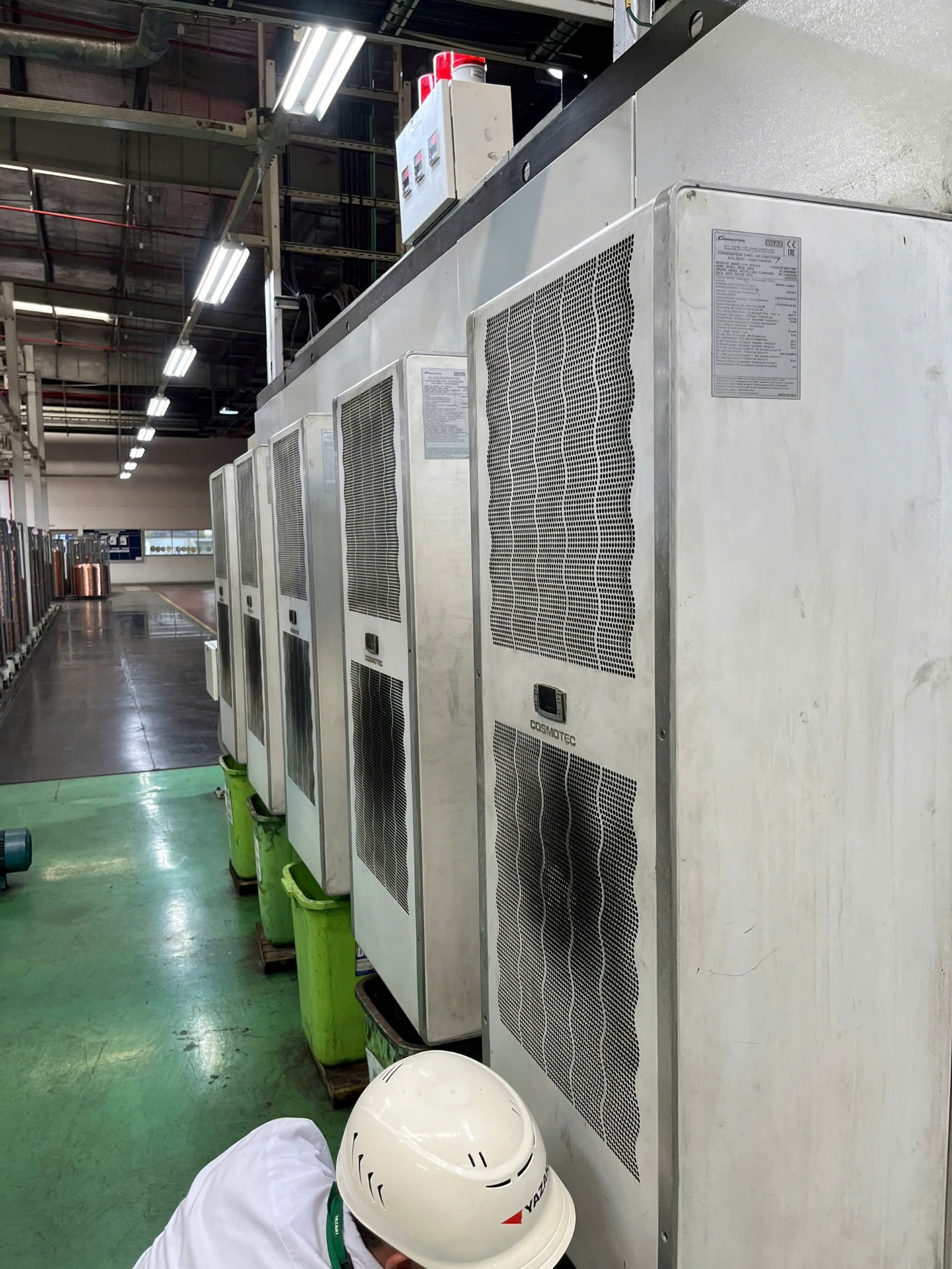 Sửa chữa máy lạnh tủ điện Rittal tại Long An 2